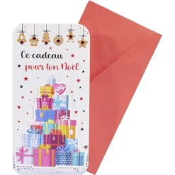 Enveloppe cadeau porte-billets