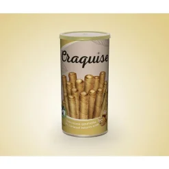 Gaufrette caramel beurre salé Craquise sans huile de palme 135gr