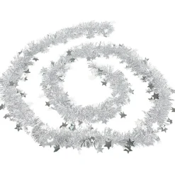 Guirlande de Noël argentée 3 m