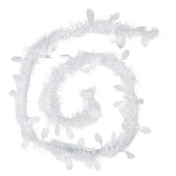 Guirlande de Noël blanche 2 m