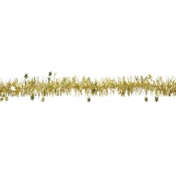 Guirlande de Noël dorée 4 m