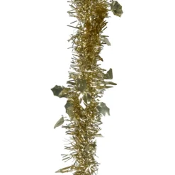 Guirlande de Noël dorée 2 m