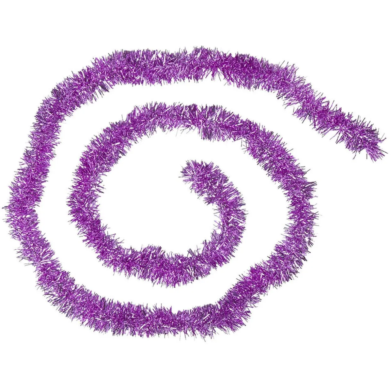 Guirlande de Noël violette 2 m