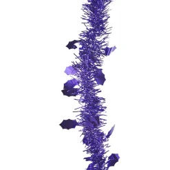 Guirlande de Noël violette 2 m