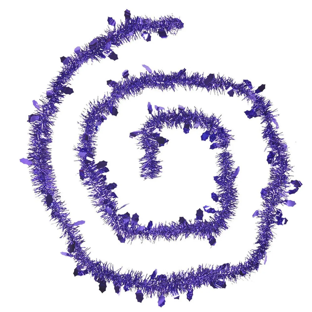 Guirlande de Noël violette 2 m