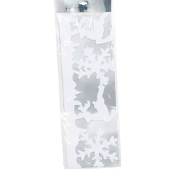 Guirlande feutrine motif renne et flocon blanc 1,8 m