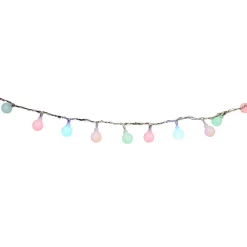 Guirlande électrique 100 boules multicolores fixes L. 4,95 m