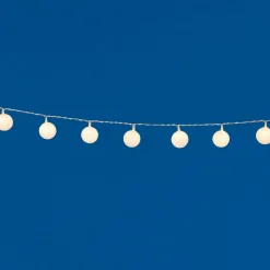 Guirlande électrique boules blanches 2.85 m