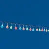 Guirlande électrique boules multicolore 4.95 m