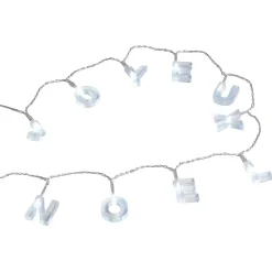 Guirlande électrique intérieure Joyeuses Fêtes 20 LED fixe 2 m