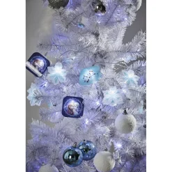 Guirlande électrique Reine des neiges blanc chaud fixe 2,1 m