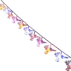 Guirlande électrique rennes multicolores 1 m