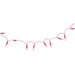 Guirlande électrique rose fixe 4,9 m