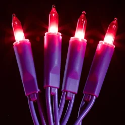 Guirlande électrique violette fixe 4,9 m
