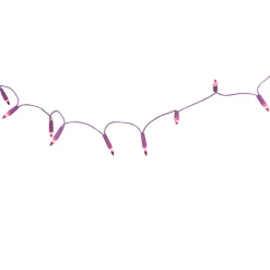 Guirlande électrique violet fixe 6,9 m