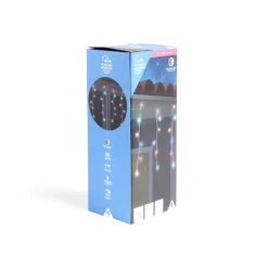 Guirlande lumineuse extérieure bordure de toit 90LED multicolores 2,8m