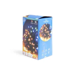 Guirlande lumineuse extérieur 400LED cluster multicolore 8m