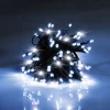 Guirlande lumineuse extérieur 200LED cluster blanc froid 4m