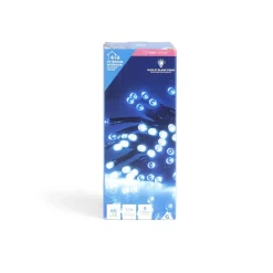 Guirlande lumineuse extérieur 96LED bleu et blanc froid 7,1m