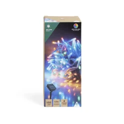 Guirlande lumineuse solaire 100LED multicolores 9,9m
