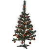 Kit sapin noël scandinave lumineux blanc chaud H. 60 cm