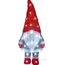 Lutin Noël lumineux 50 LED H60cm