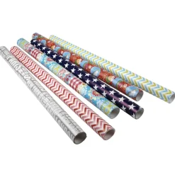 Papier cadeau divers motifs 8 m