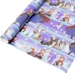 Papier cadeau La Reine des Neiges