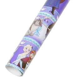 Papier cadeau La Reine des Neiges