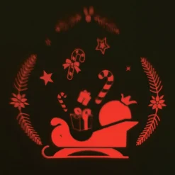 Projecteur extérieur led fixe 3 motifs Noël et fêtes