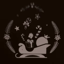 Projecteur extérieur led fixe 3 motifs Noël et fêtes