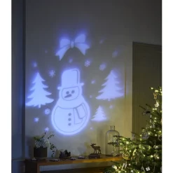 Projecteur intérieur LED Noël motifs animés