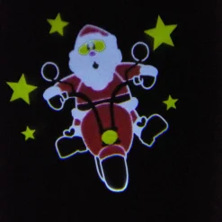 Projecteur musical père Noël animé intérieur 3 LED