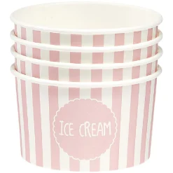 Préparation pour glace avec timbale x4