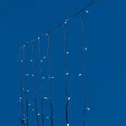 Rideau lumineux blanc et bleu 2.7 m