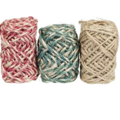 Rouleau corde jute emballage cadeau 10m x3