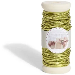 Rouleau fil doré polyester 15m