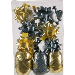 Ruban bolduc et noeud orange noir