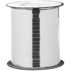 Ruban bolduc métallique rouge doré ou argenté 182 mètres