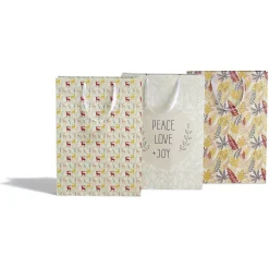 Sac cadeau grand format motif nature