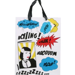 Sac cadeau motif Bande dessinée