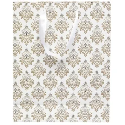 Sac cadeau motif doré taille M