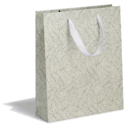 Sac cadeau moyen format, nature, papier