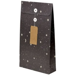 Sac cadeau Noël design Doré