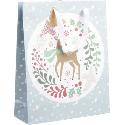 Sac cadeau Noël enfant L26x32 cm
