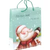 Sac cadeau Noël motif Père Noël