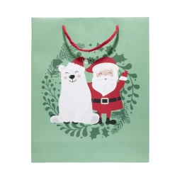 Sac cadeau traditionnel 26xH32cm - 2 modèles