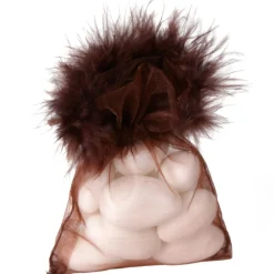 Sac chocolat à dragées x6