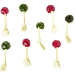 Sachet sucettes Halloween en forme d'os