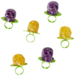 Sachet sucettes Halloween en forme d'anneaux